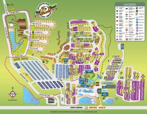 Park Map Of Jellystone Park Warrens | Family RV Camping Wisconsin